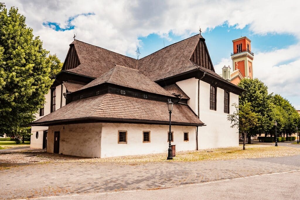 L'église articulée en bois de Kezmarok
