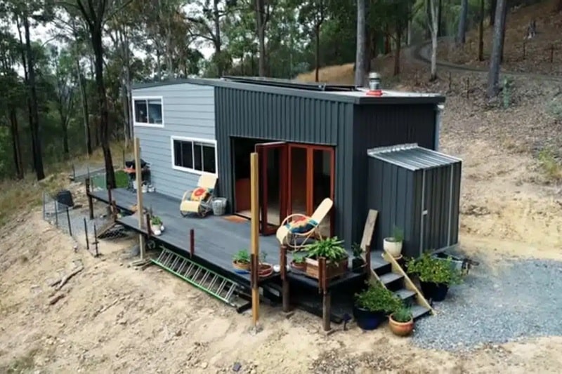 tiny-house autonome en Australie