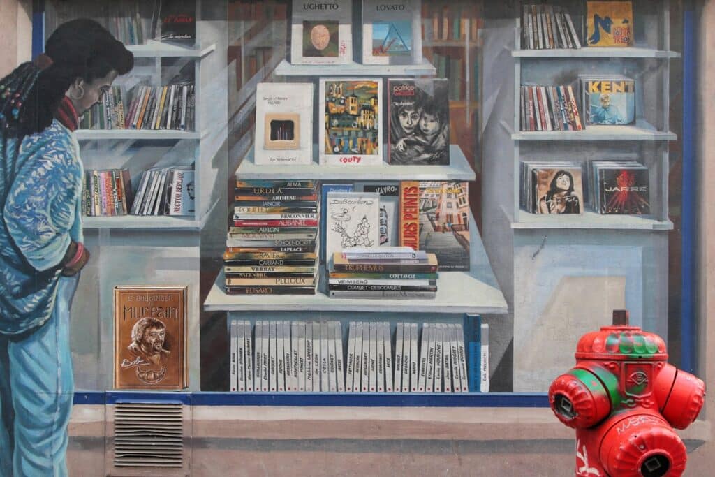 détail fresque des lyonnais