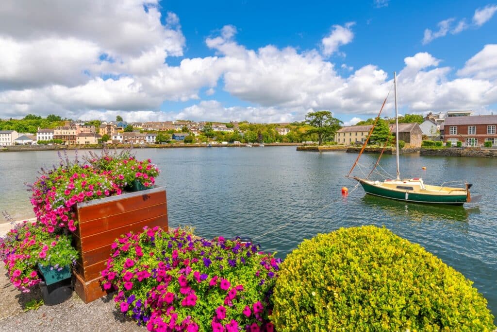 vue sur la mer à Kinsala