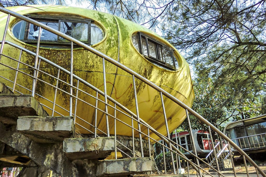 maison futuro de Wanli à Taïwan