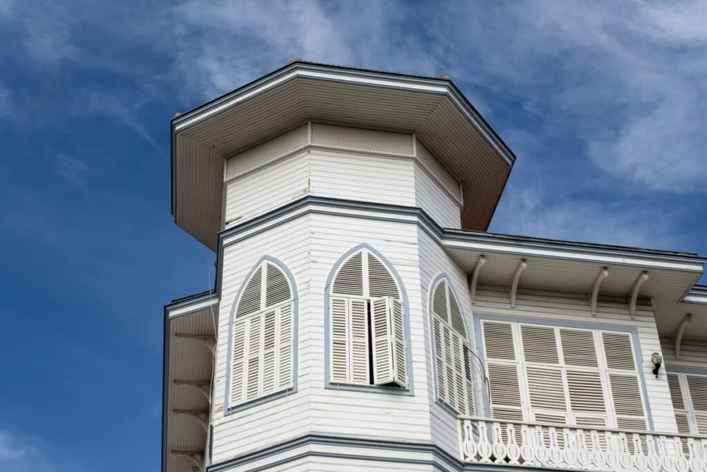 tourelle sur une maison de Büyükada