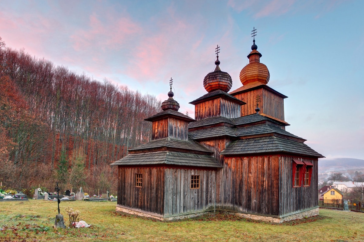 plus belles églises en bois de Slovaquie