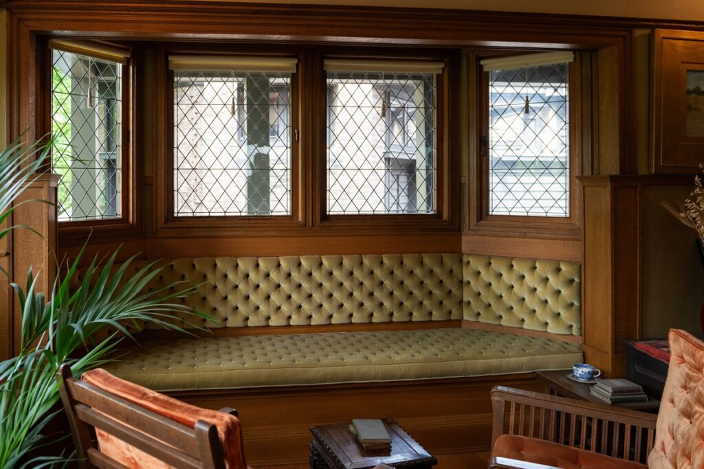 intérieur Maison et studio Frank Lloyd Wrigh