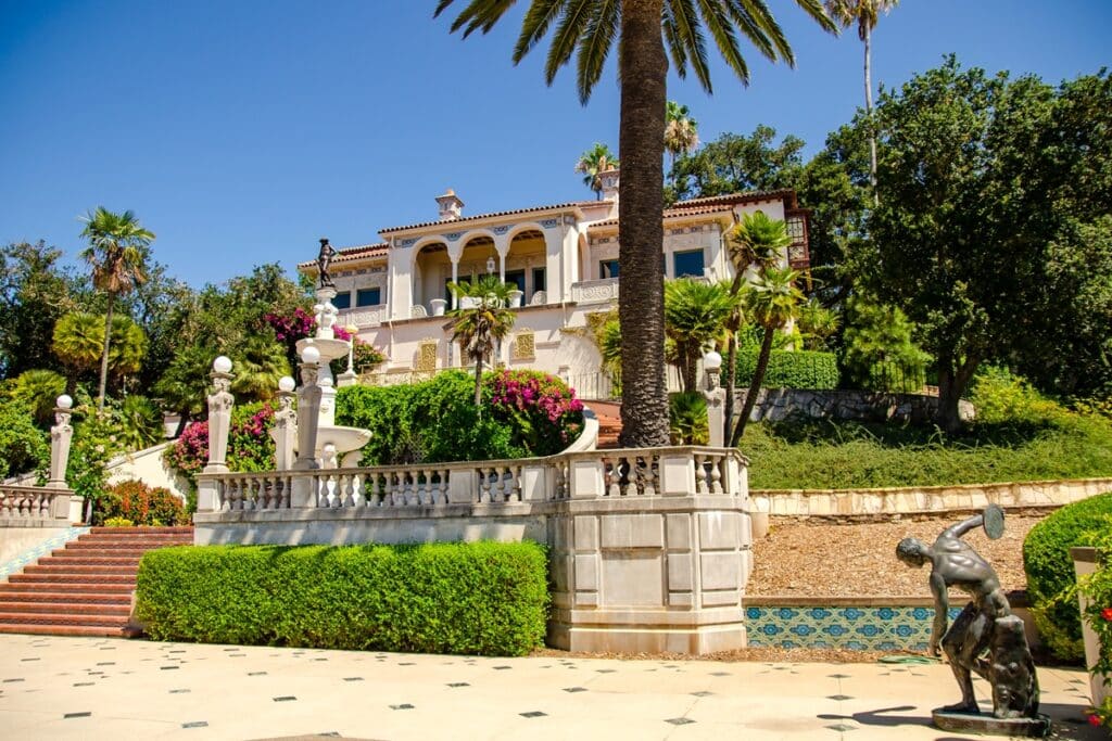 villa spanish revival à Hearst Castle