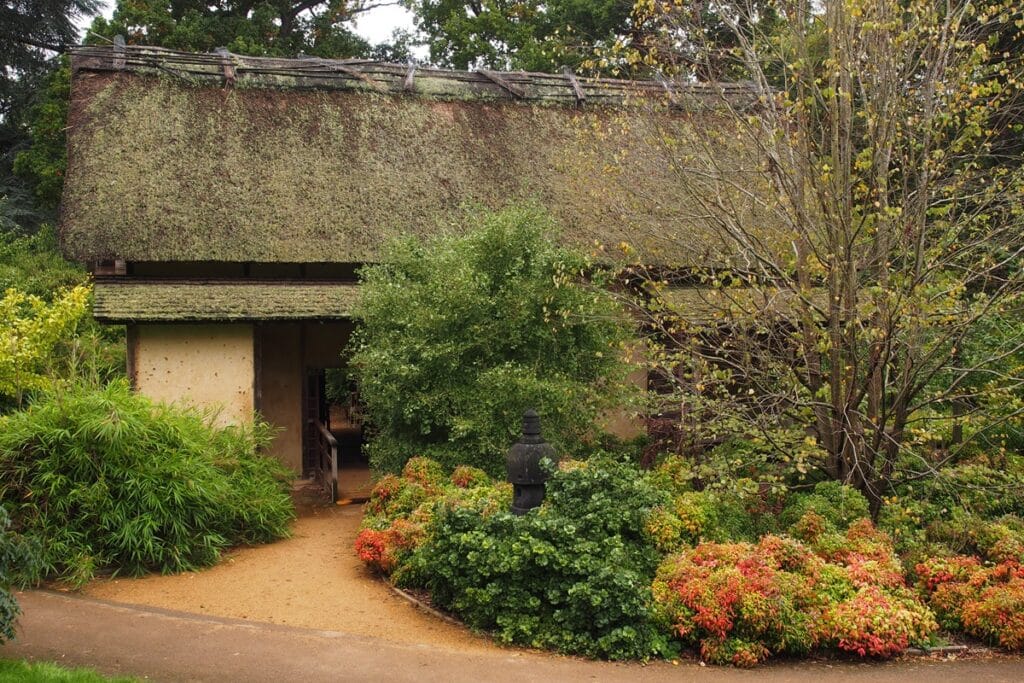 Kew Gardens au Japon maison minka