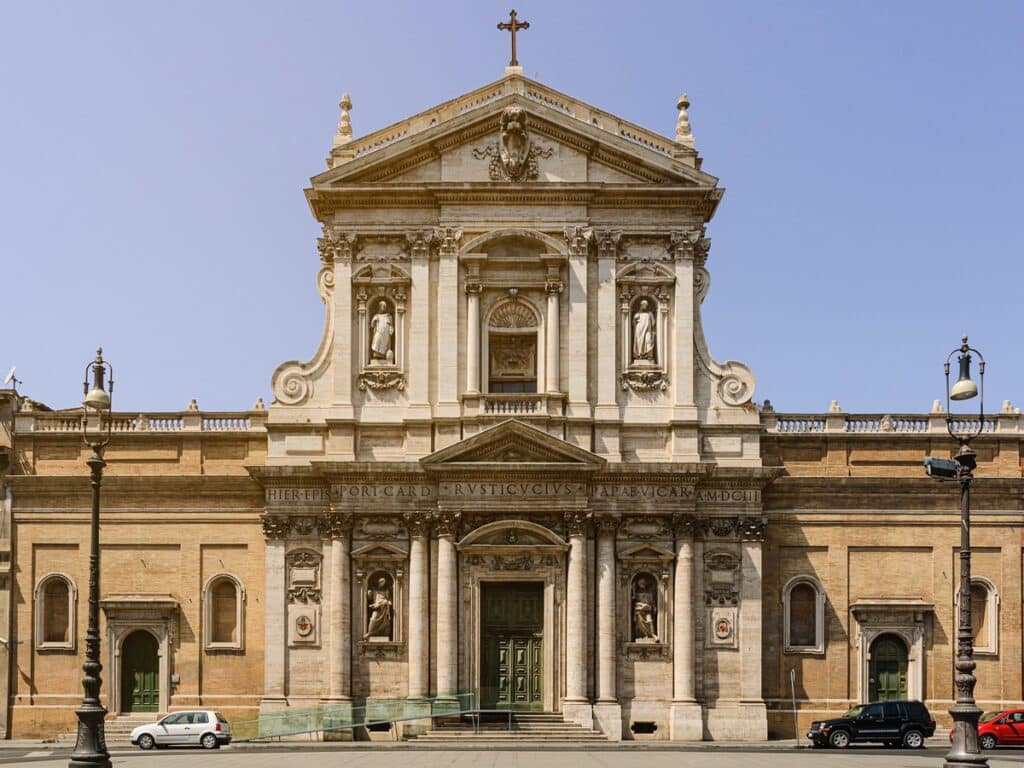 L'église baroque Santa Suzanna à Rome