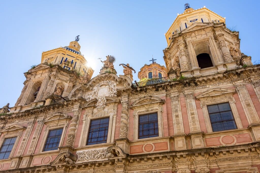 eglise saint louis des français à séville de style baroque