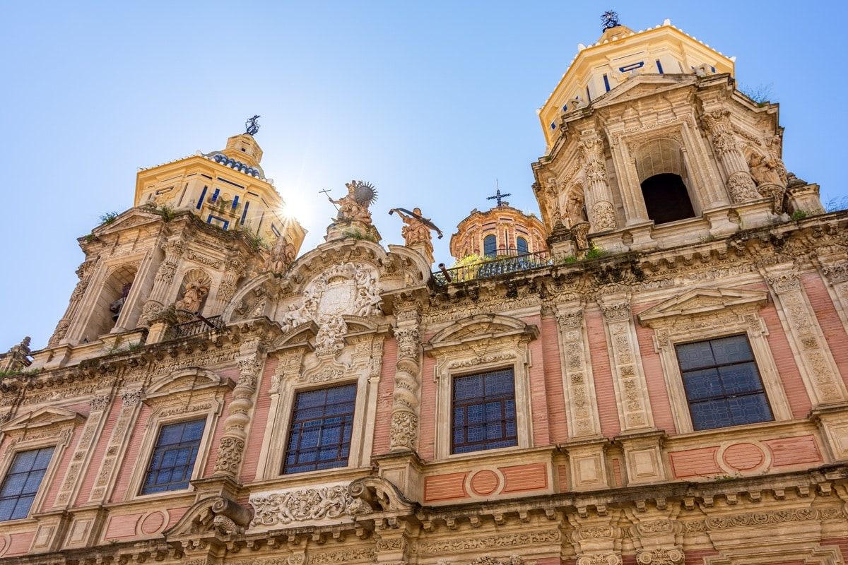 eglise saint louis des français à séville de style baroque