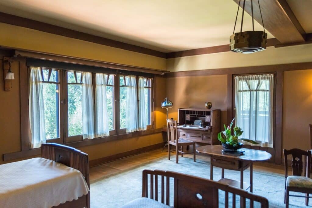 intérieur Gamble House chambre