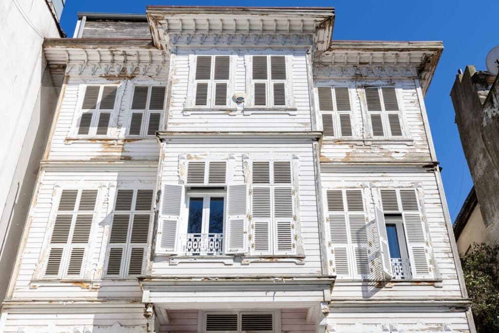 maison en bois konak à Istanbul