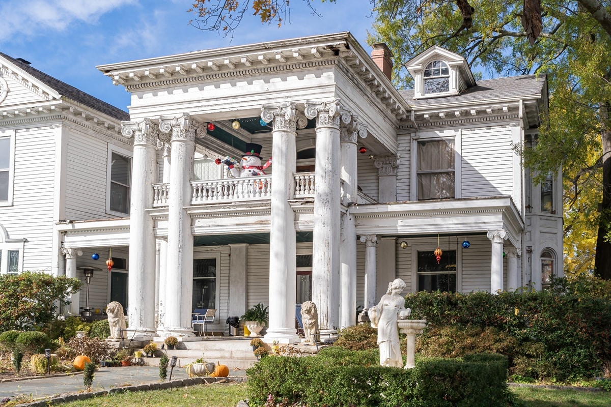 maison de style Greek Revival