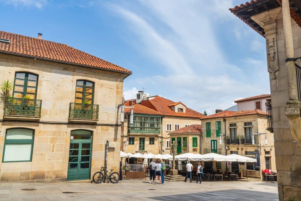 Praza da Leña à Pontevedra