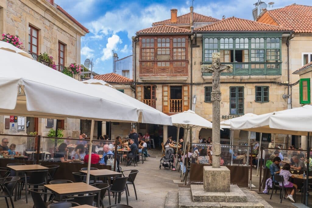Praza da Leña à Pontevedra