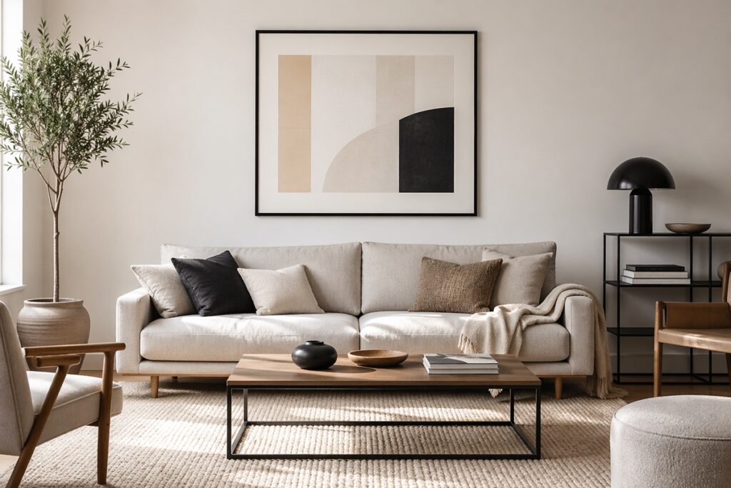 utiliser des tableaux pour décorer votre maison