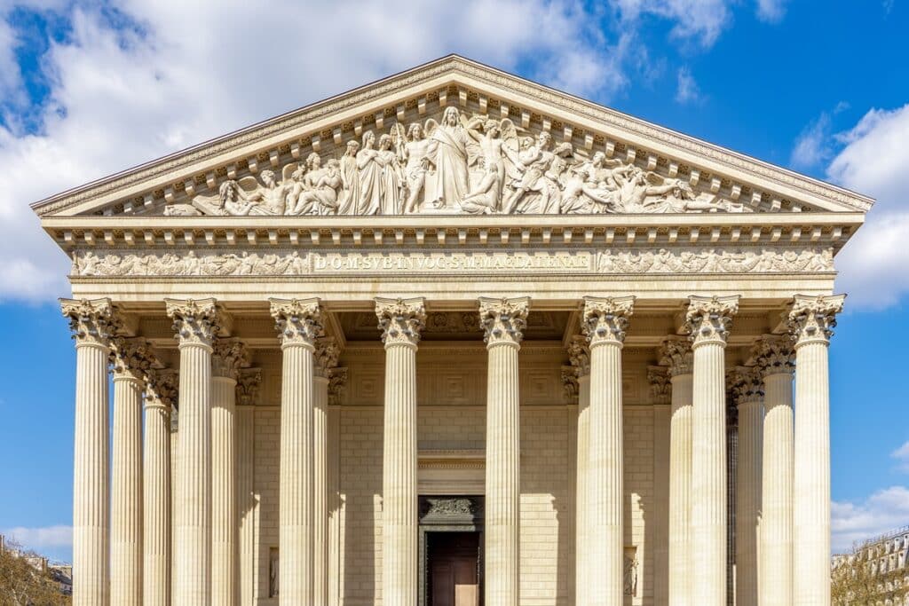 Église de La Madeleine ; extérieur