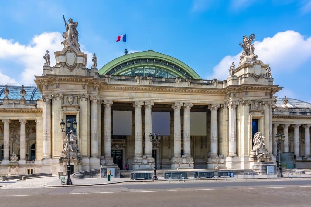 façade du Grand Palais de Paris
