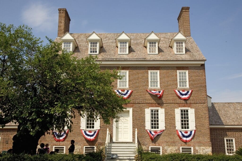 Hammond-Harwood House de style géorgien