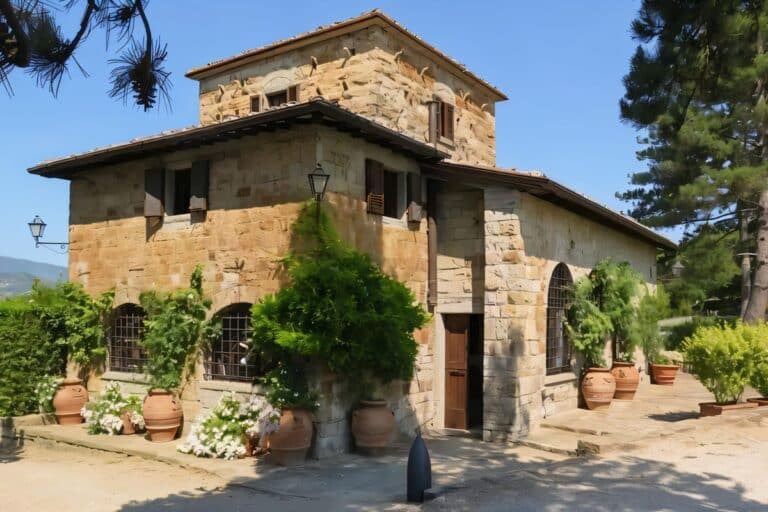 maison de style toscan