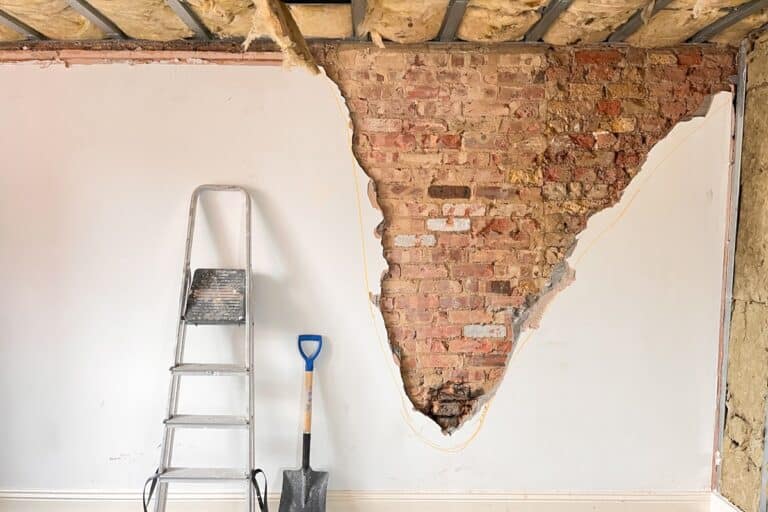 rénovation d'une vieille maison