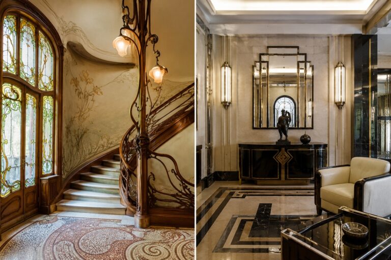 art nouveau et art déco