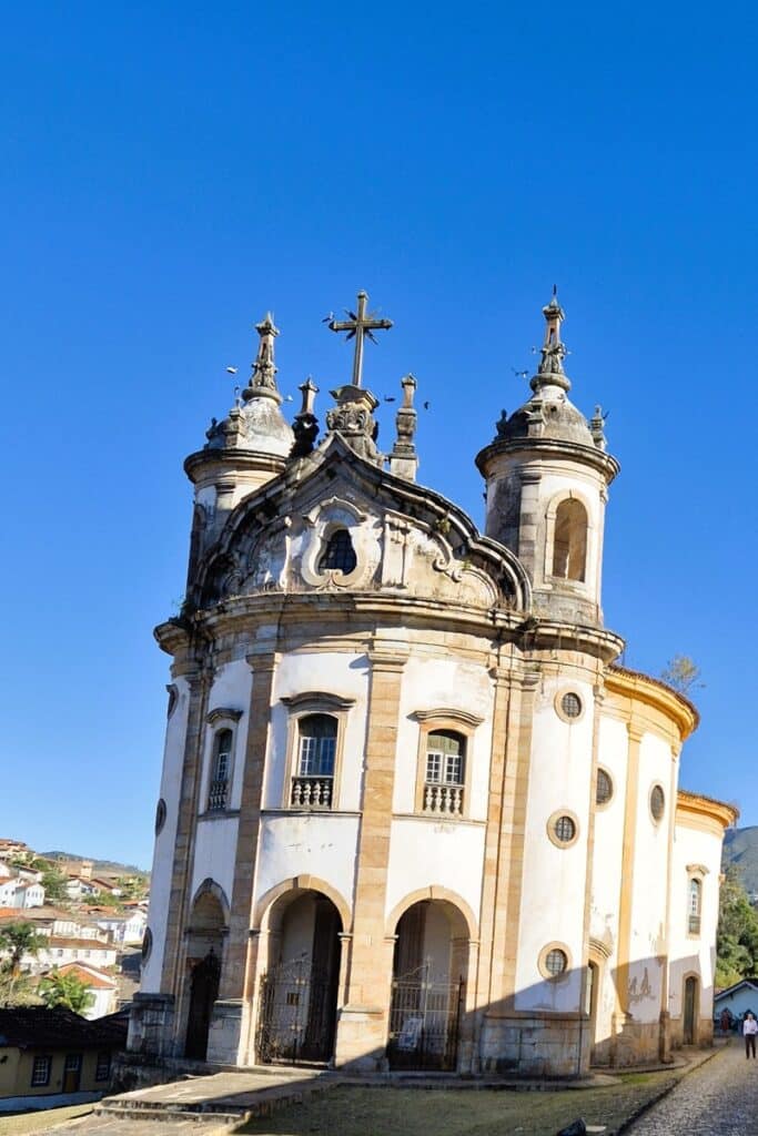 bâtiment colonial à Ouro Preto