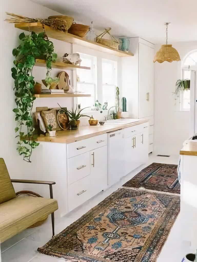 cuisine style boho