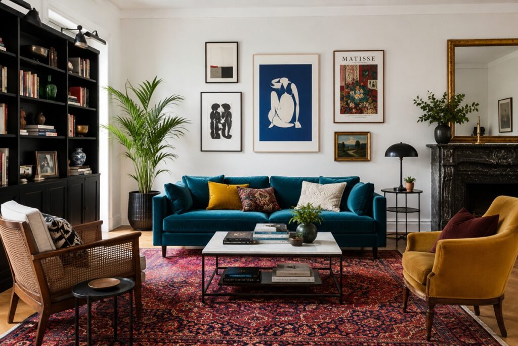 intérieur de style éclectique