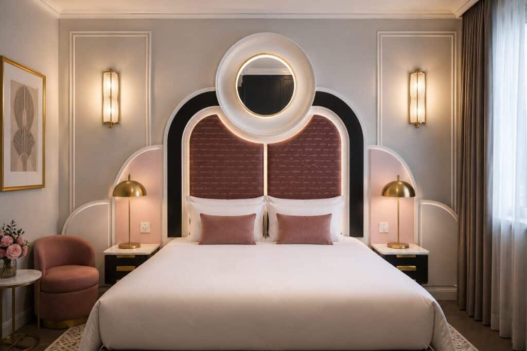 chambre de style art déco