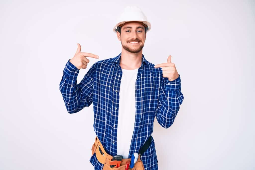 un bricoleur heureux