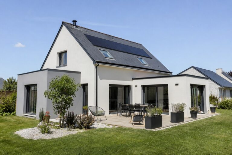 maison à énergie positive près de Rennes