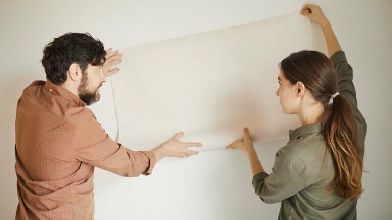papier peint vs peinture