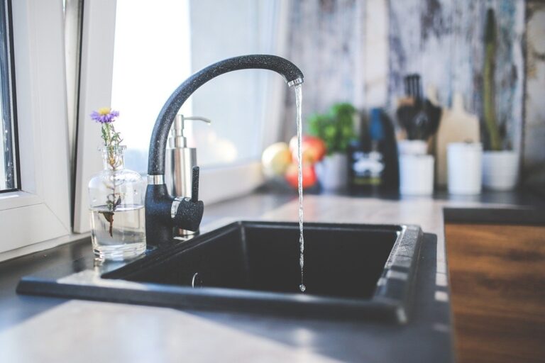 eau dure au robinet