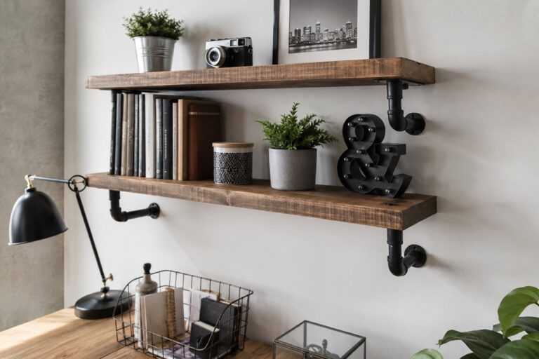 belle étagère industrielle diy