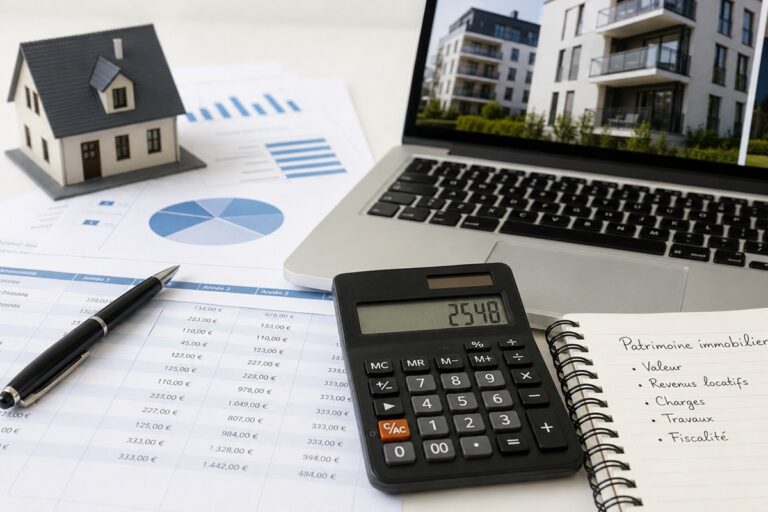 factures calculatrice et projet immobilier