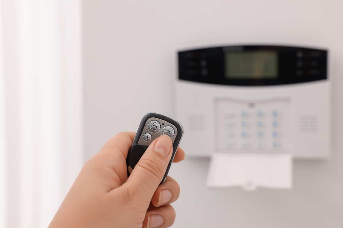 alarme de maison et télécommande
