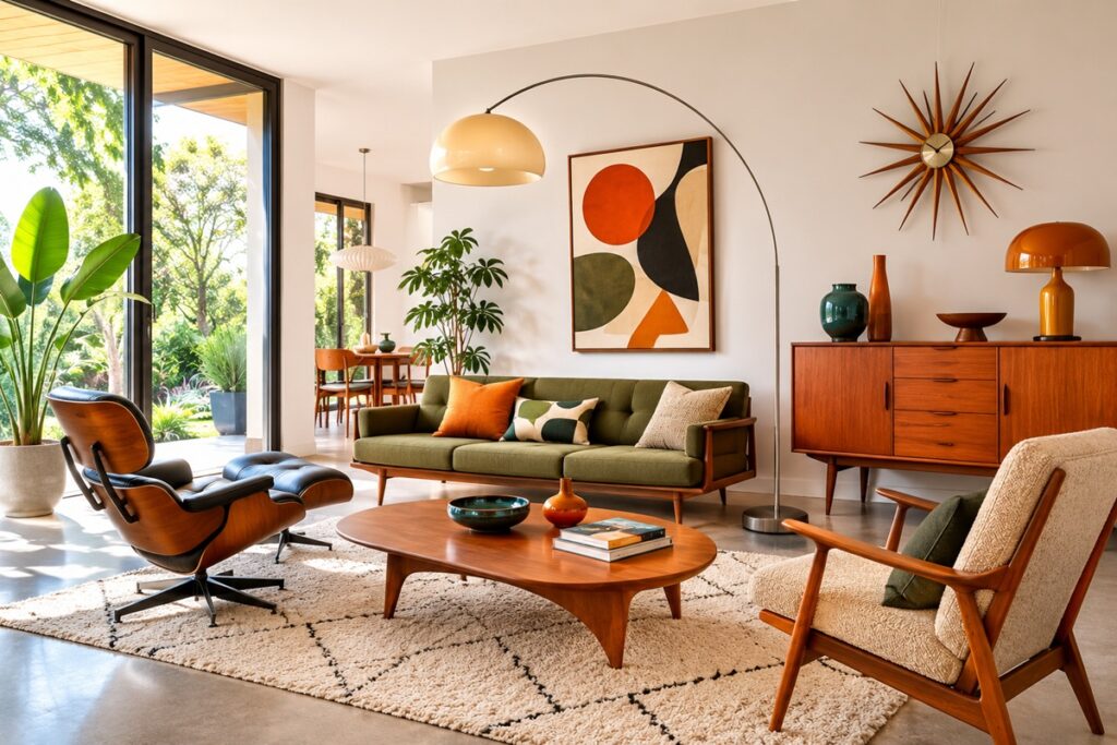 tout savoir sur le style mid century en déco