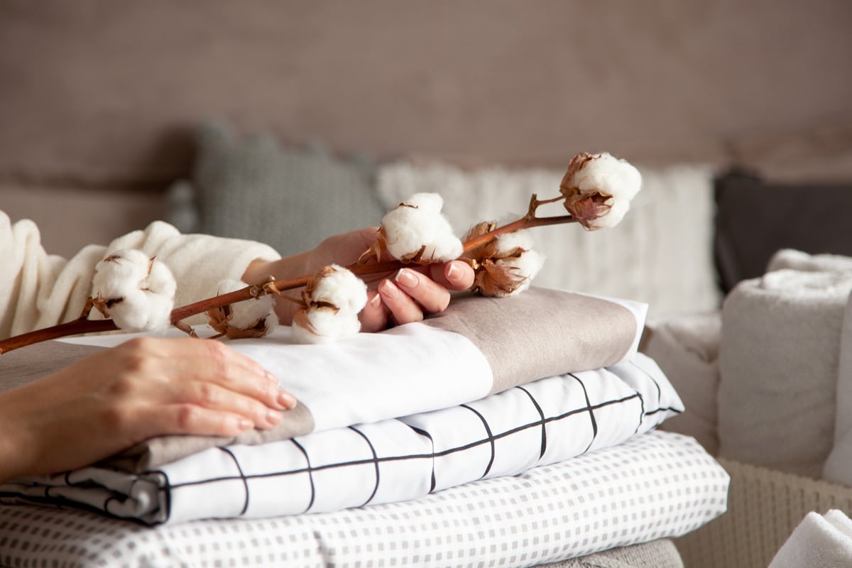 meilleurs tissus pour des draps de luxe