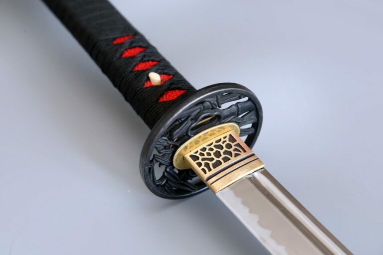 sabre japonais pour la décoration