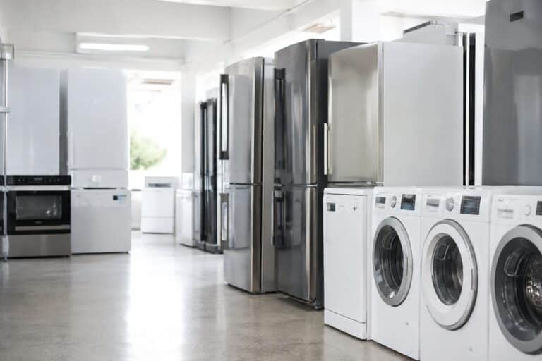 Showroom moderne d’électroménager reconditionné