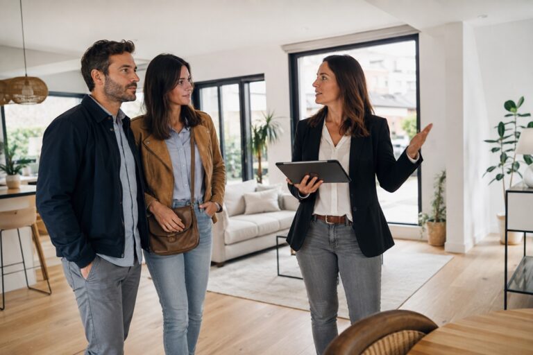Visite immobilière entre humain et numérique