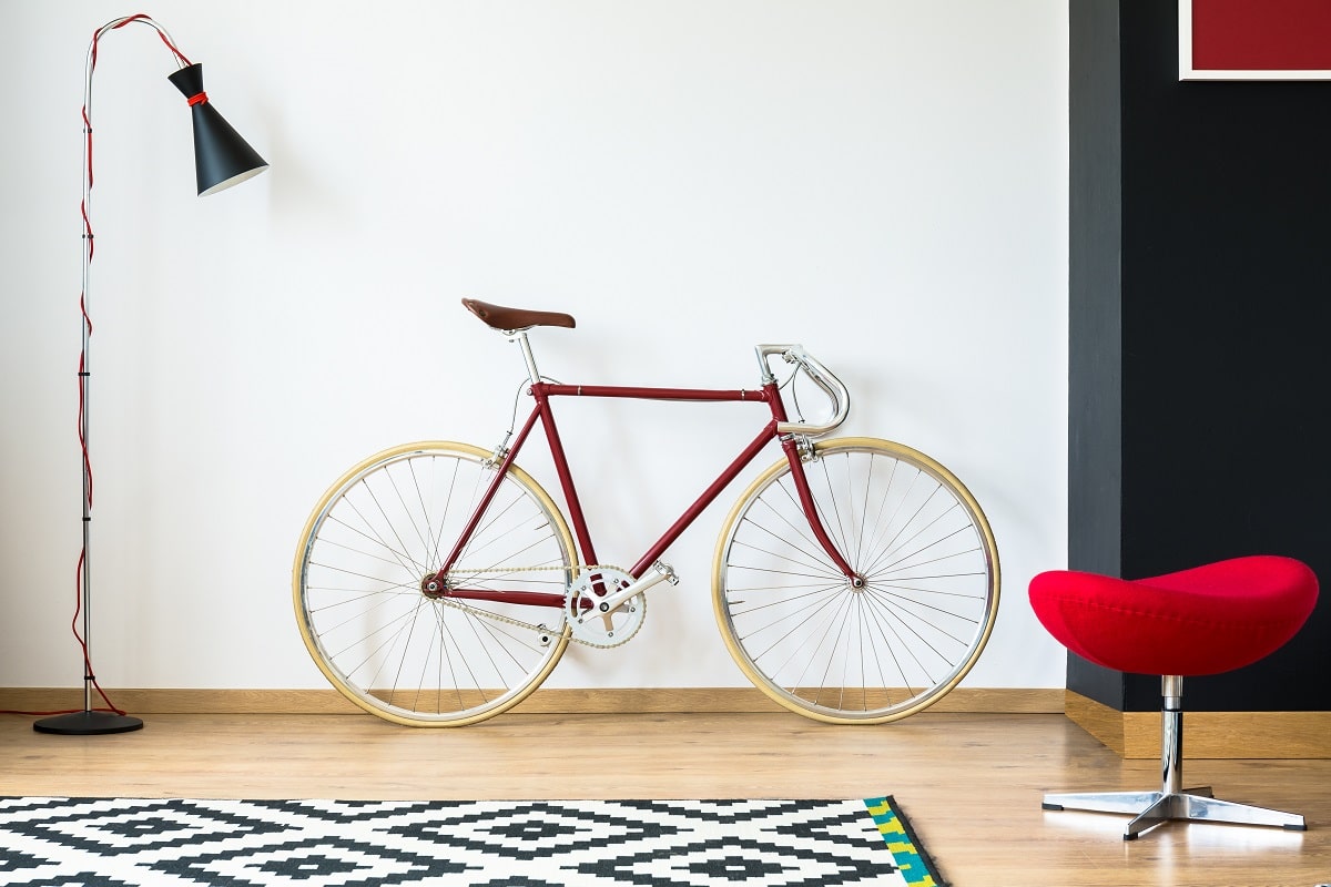 vélo dans appartement