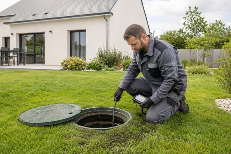 Inspection préventive d’une fosse septique