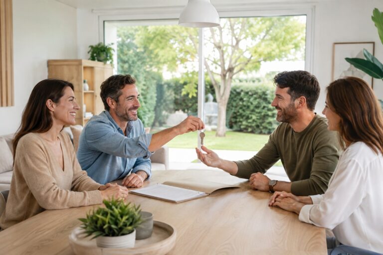 Vente entre particuliers, remise des clés