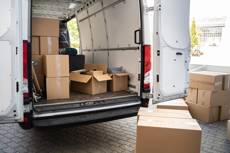 camion de déménagement