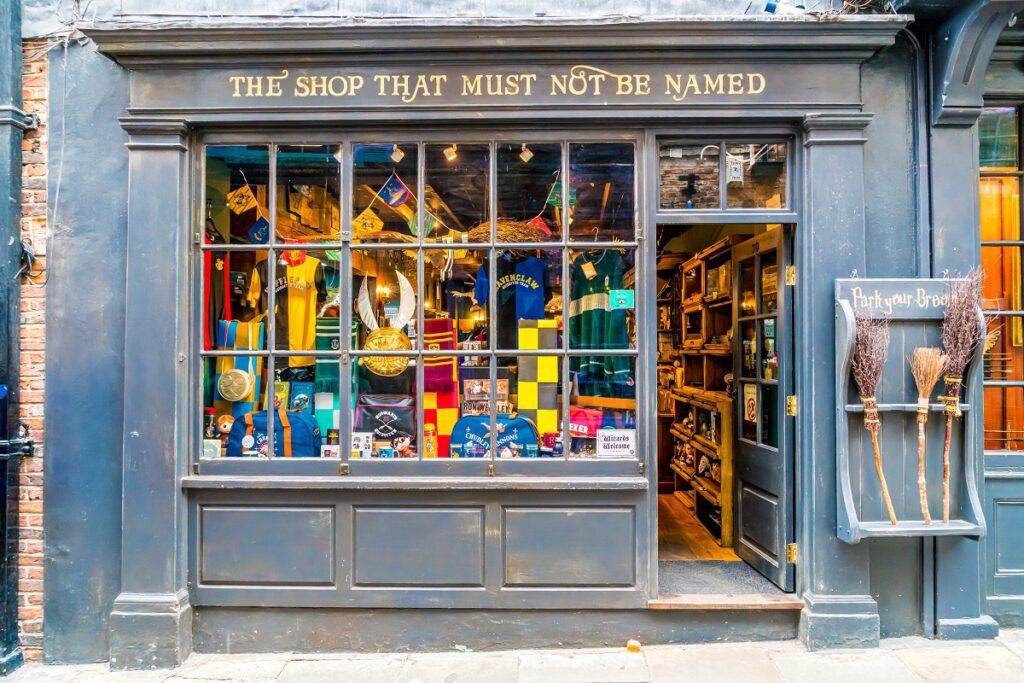 boutique Harry Potter rue Shambles