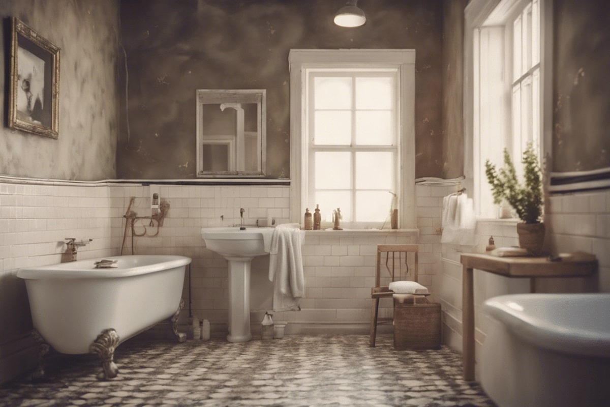 Comment donner à votre salle de bains une touche vintage