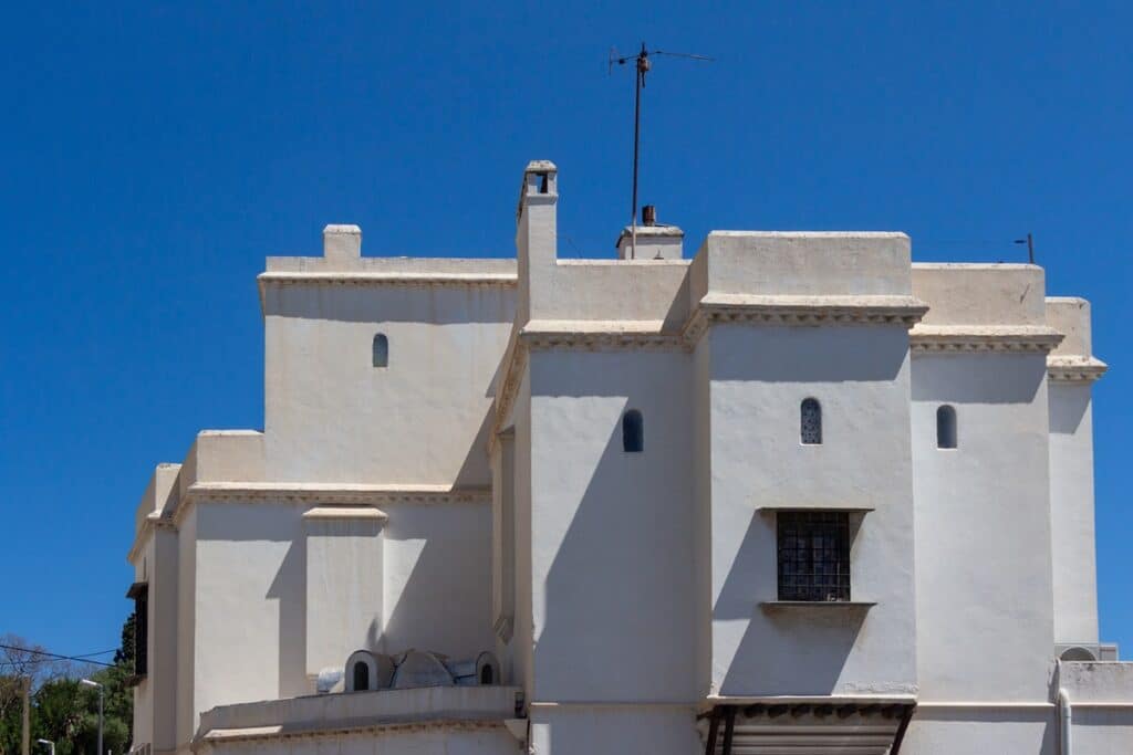 maisons blanches en Algérie
