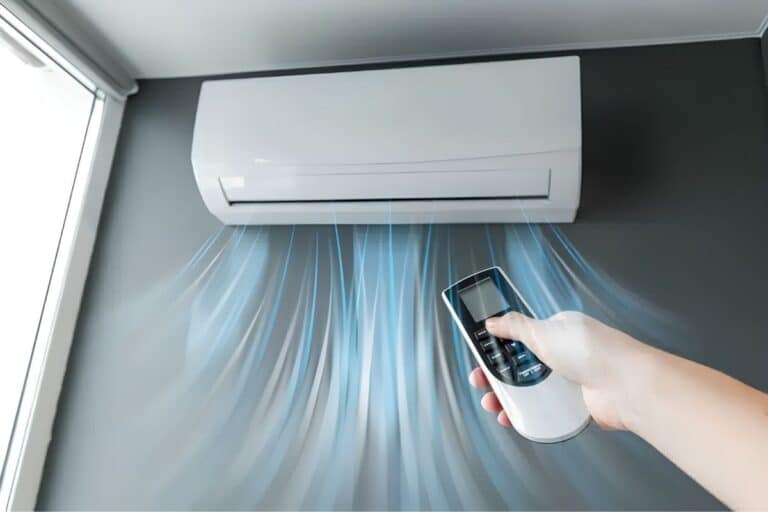 télécommande et climatisation en berne