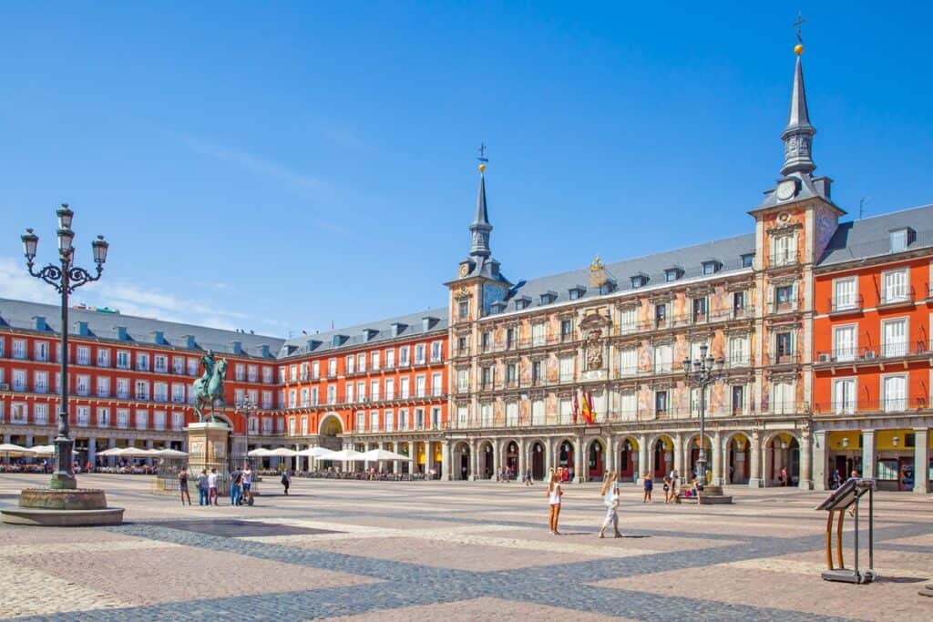 Plaza Mayor à Madrid